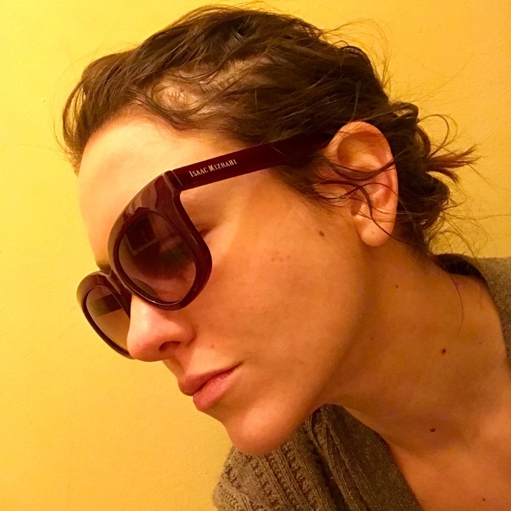 Isaac Mizrahi Oversized Sunglasses